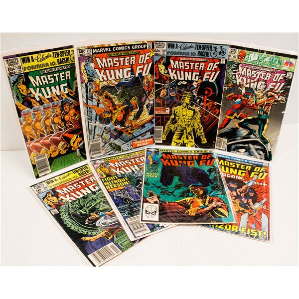 MARVEL MASTER OF KUNG FU #103-110