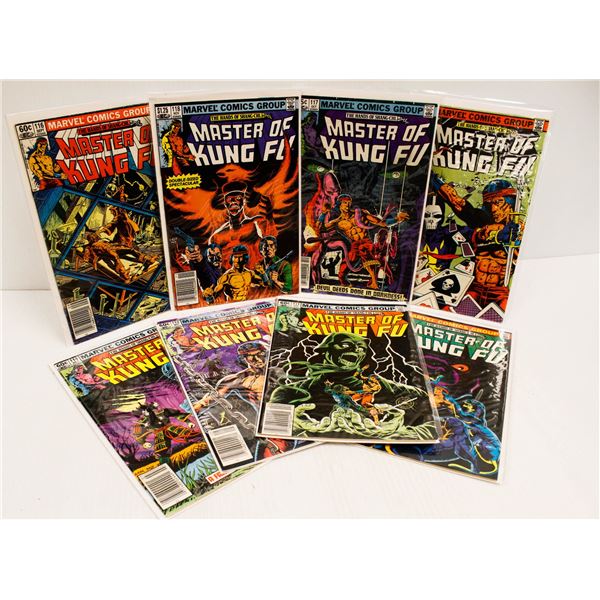 MARVEL MASTER OF KUNG FU #111-118