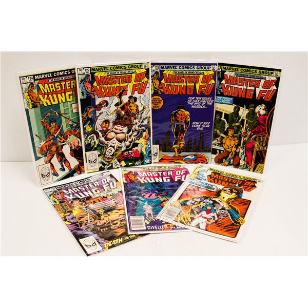 MARVEL MASTER OF KUNG FU #119-125