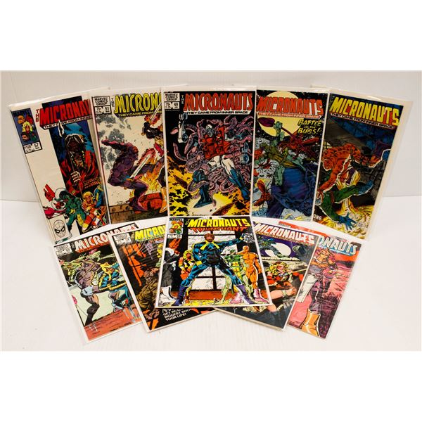 MARVEL COMICS THE MICRONAUTS #49-58