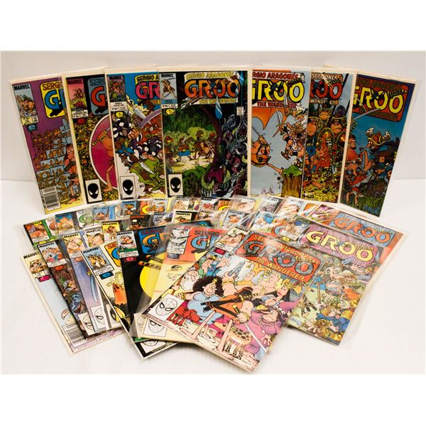 MARVEL COMICS GROO THE WANDERER 34 ISSUES
