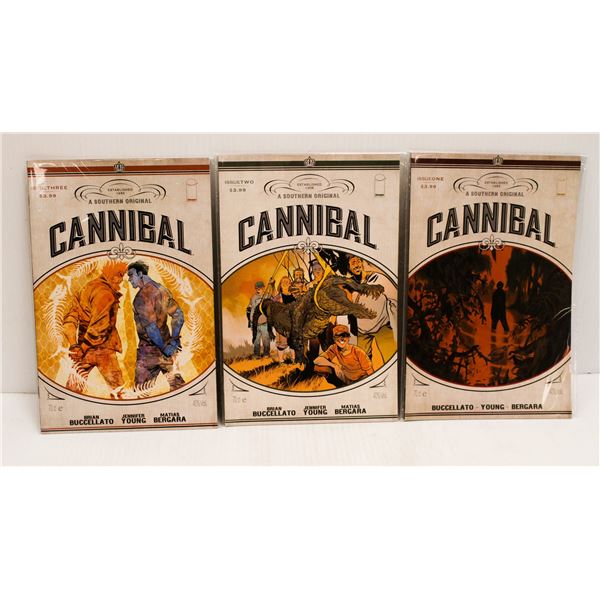 IMAGE COMICS CANNIBAL ISSUES #1-3
