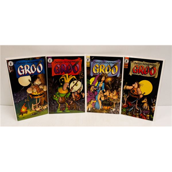 DARK HORSE COMICS GROO #1-4