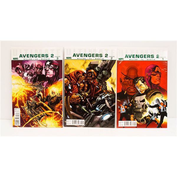 MARVELULTIMATE AVENGERS 2 ISSUES 1-3