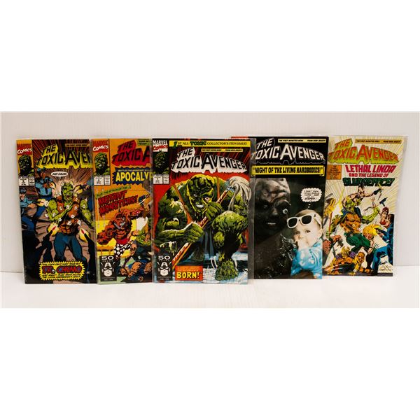 MARVEL COMICS THE TOXIC AVENGER ISSUES #1-5