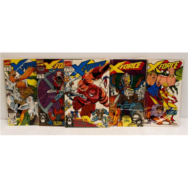 MARVEL COMICS X-FORCE #1#2 DEADPOOLS BACK #3 #5 #6