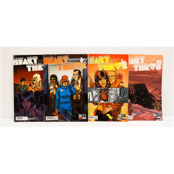 ONI PRESS COMICS HEART THROB ISSUES #1-4
