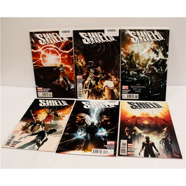 MARVEL COMICS SHIELD ISSUES #1-6