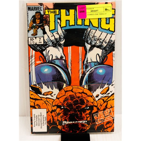 MARVEL COMICS THE THING #7