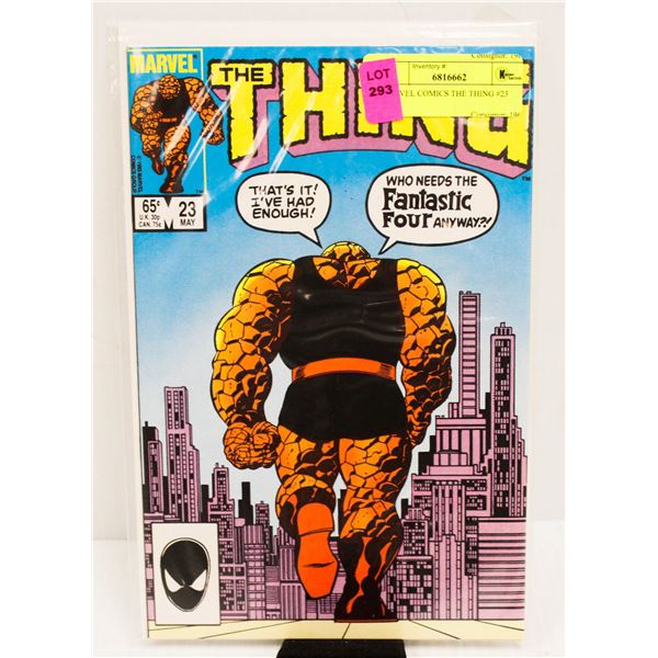 MARVEL COMICS THE THING #23