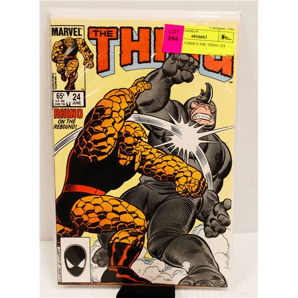 MARVEL COMICS THE THING #24