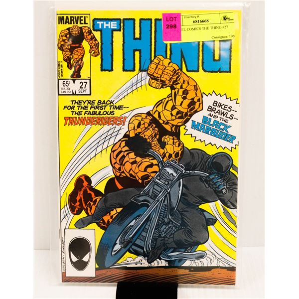 MARVEL COMICS THE THING #27
