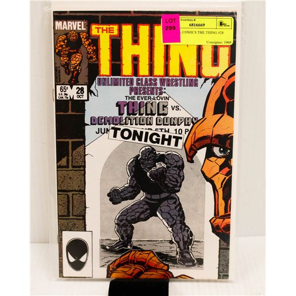 MARVEL COMICS THE THING #28