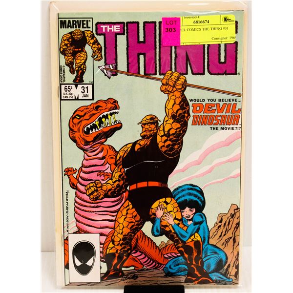 MARVEL COMICS THE THING #31
