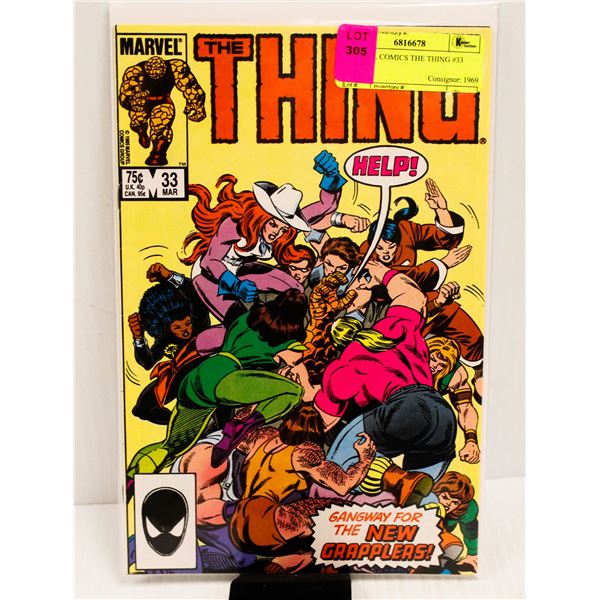 MARVEL COMICS THE THING #33