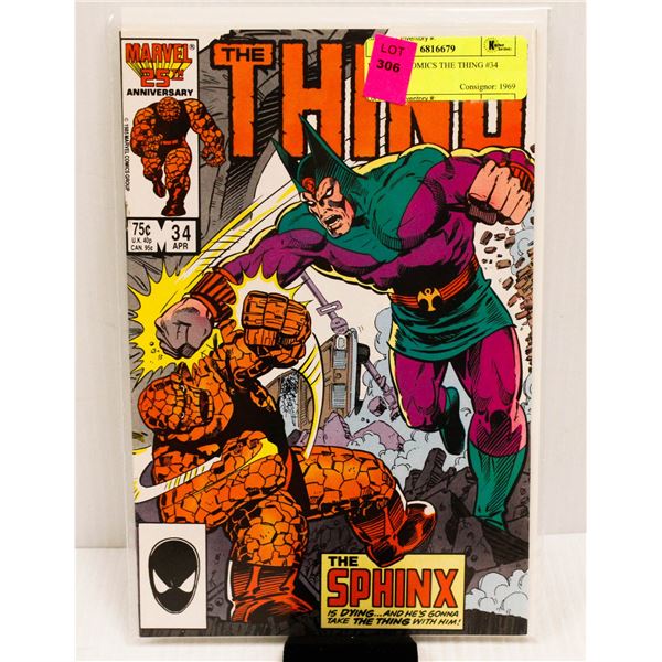 MARVEL COMICS THE THING #34