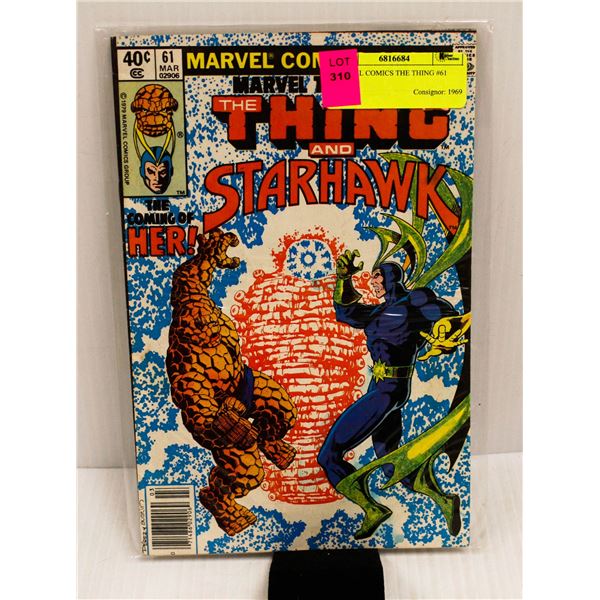 MARVEL COMICS THE THING #61