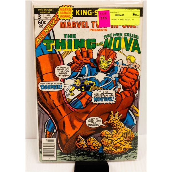 MARVEL COMICS THE THING #3