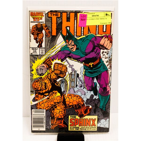 MARVEL COMICS THE THING 34