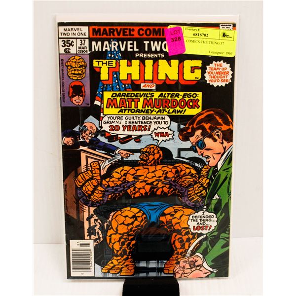 MARVEL COMICS THE THING 37