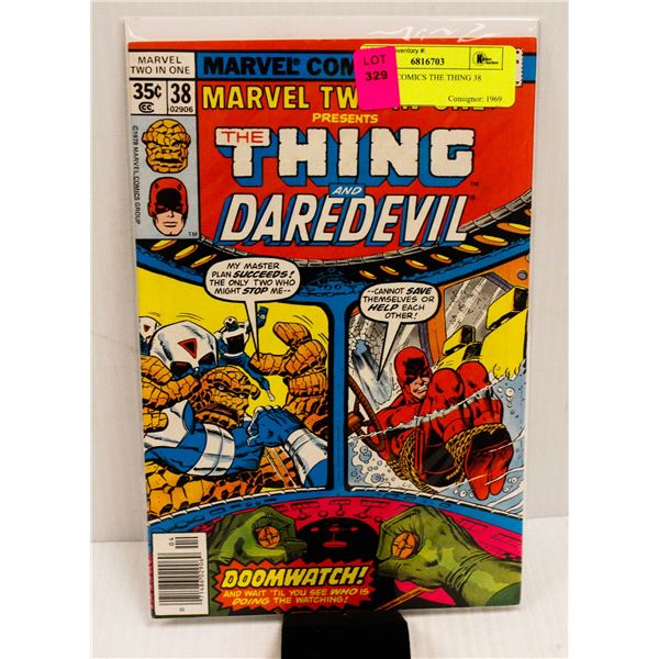 MARVEL COMICS THE THING 38