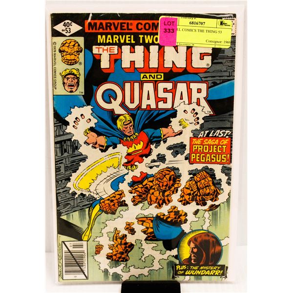 MARVEL COMICS THE THING 53
