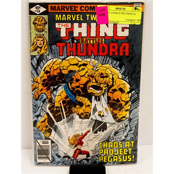 MARVEL COMICS THE THING 56