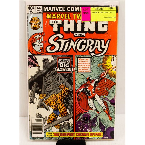 MARVEL COMICS THE THING 64