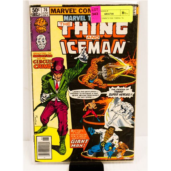MARVEL COMICS THE THING 76