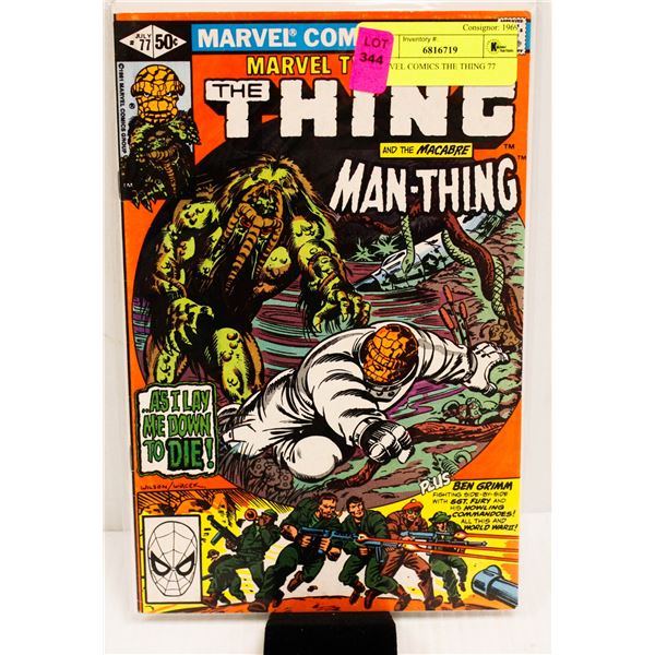 MARVEL COMICS THE THING 77