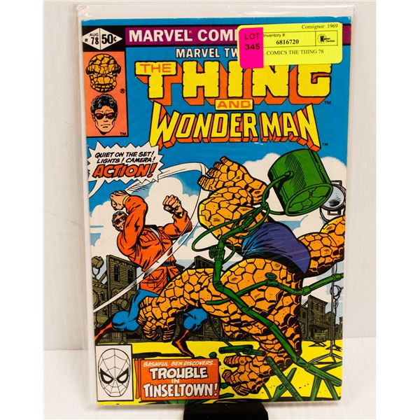 MARVEL COMICS THE THING 78