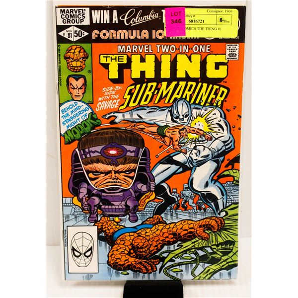 MARVEL COMICS THE THING 81