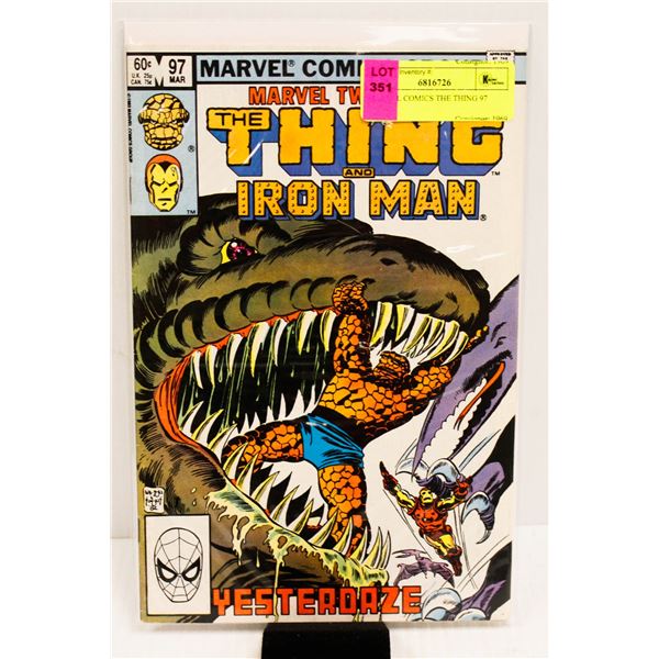 MARVEL COMICS THE THING 97