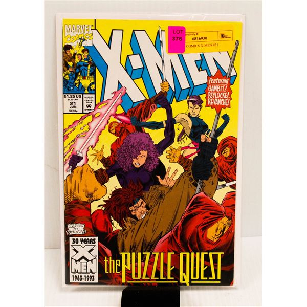 MARVEL COMICS X-MEN #21