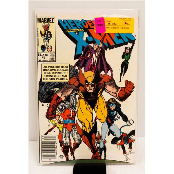 MARVEL COMICS HEROS FOR HOPE X-MEN #1