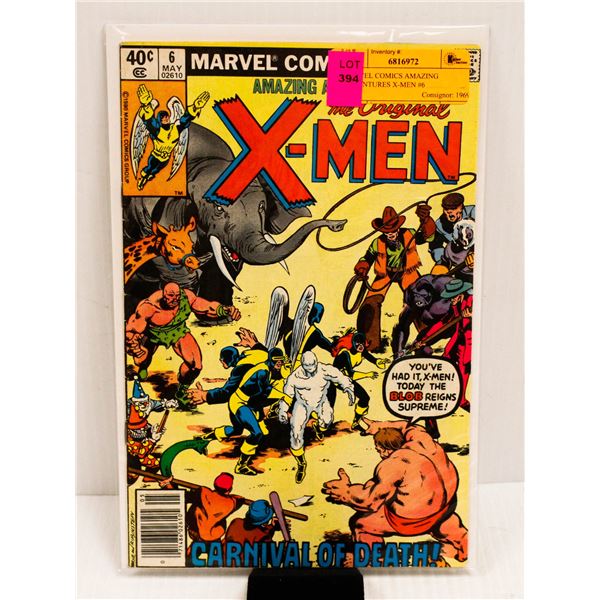MARVEL COMICS AMAZING ADVENTURES X-MEN #6