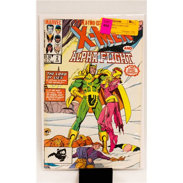 MARVEL COMICS X-MEN AND ALPHA FLIGHT #2