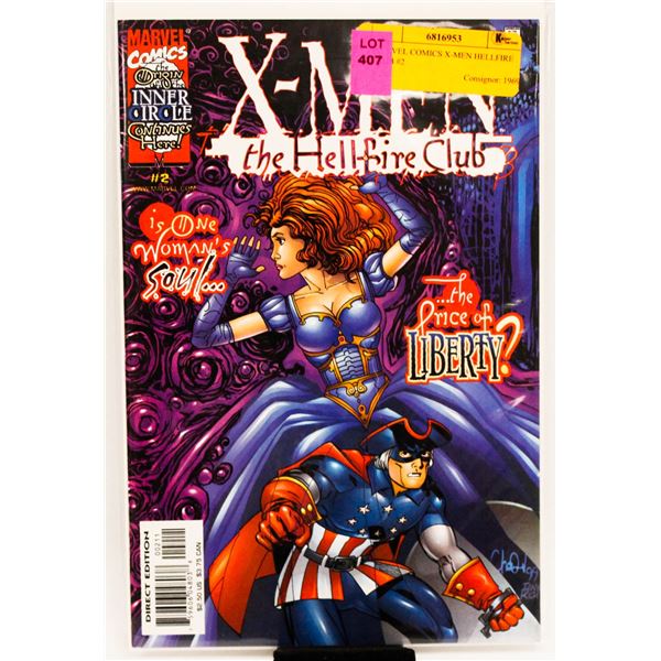 MARVEL COMICS X-MEN HELLFIRE CLUB #2