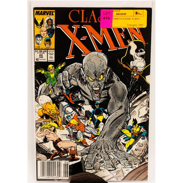 MARVEL COMICS CLASSIC X-MEN #22