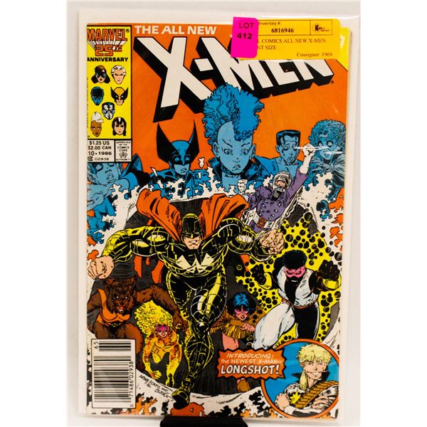 MARVEL COMICS ALL NEW X-MEN #10 GIANT SIZE