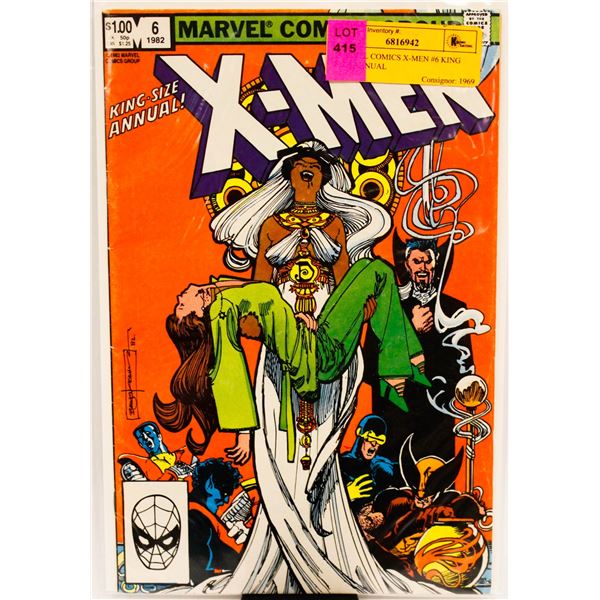 MARVEL COMICS X-MEN #6 KING SIZE ANNUAL