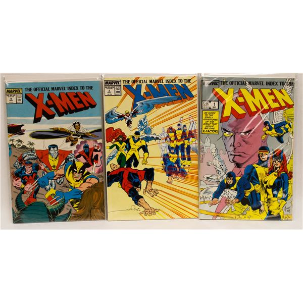 OFFICIAL MARVEL INDEX TO THE X-MEN #1,2,4