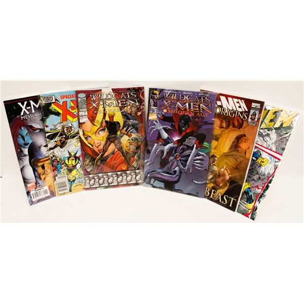 6 MARVEL AND IMAGE COMICS X-MEN #1 ISSUES