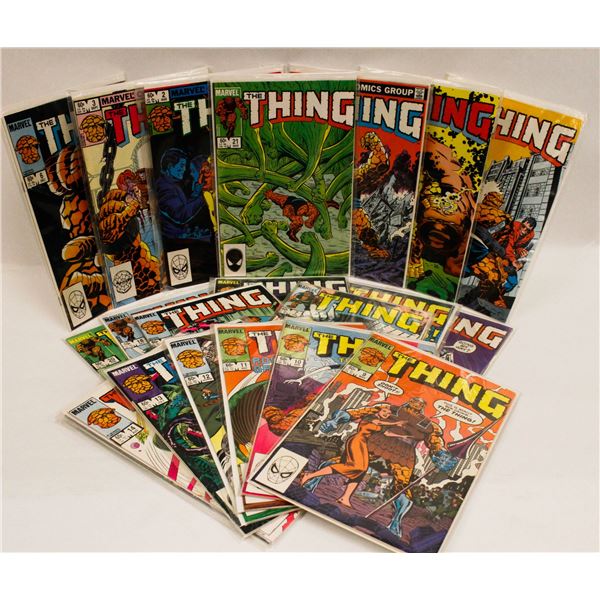 MARVEL COMICS THE THING ISSUES #1-21
