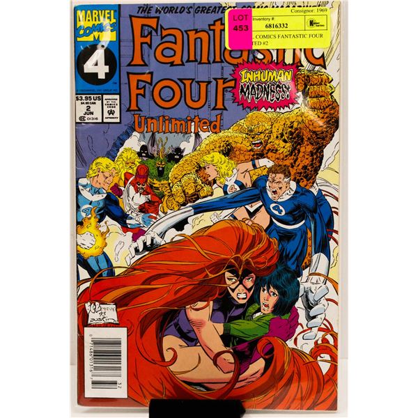 MARVEL COMICS FANTASTIC FOUR UNLIMITED #2