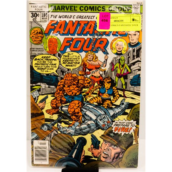 MARVEL COMICS FANTASTIC FOUR #180