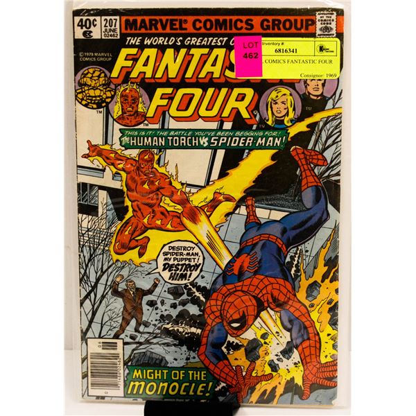 MARVEL COMICS FANTASTIC FOUR #207