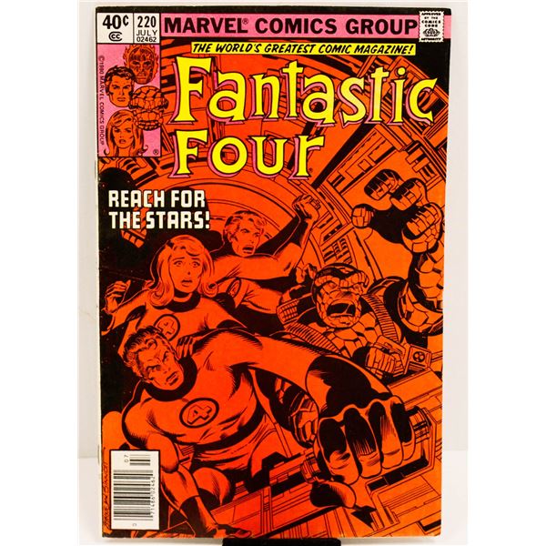 MARVEL COMICS FANTASTIC FOUR #220