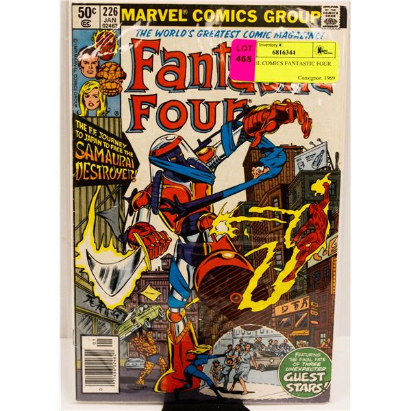 MARVEL COMICS FANTASTIC FOUR #226