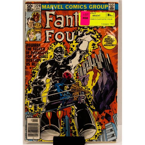 MARVEL COMICS FANTASTIC FOUR #229